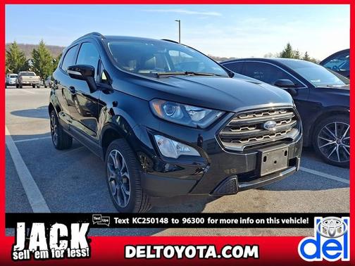Shadow Black 2019 Ford EcoSport SES