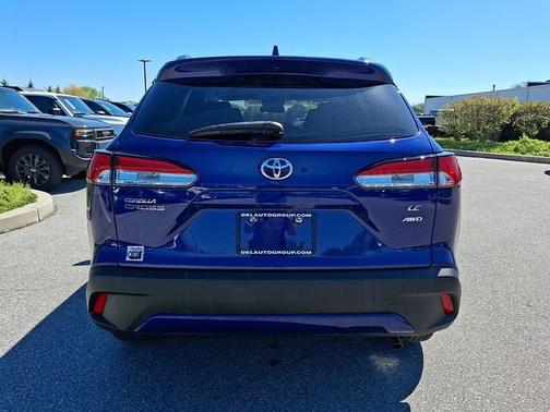 Blue Crush Metallic 2023 Toyota Corolla Cross LE