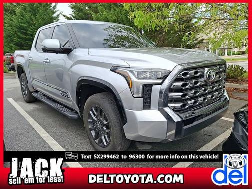 Celestial Silver Metallic 2025 Toyota Tundra Platinum