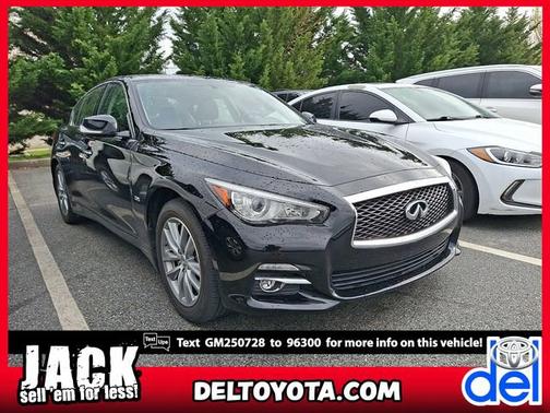 Black Obsidian 2016 INFINITI Q50 2.0t Premium