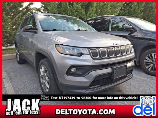 Billet Silver Metallic Clearcoat 2022 Jeep Compass Latitude Lux