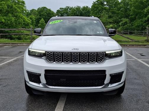 Bright White Clearcoat 2022 Jeep Grand Cherokee L Summit