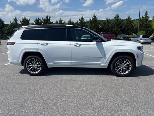 Bright White Clearcoat 2022 Jeep Grand Cherokee L Summit