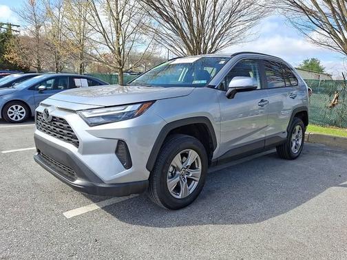 Silver Sky Metallic 2025 Toyota RAV4 Hybrid XLE