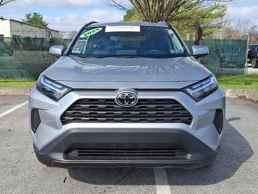 Silver Sky Metallic 2025 Toyota RAV4 Hybrid XLE