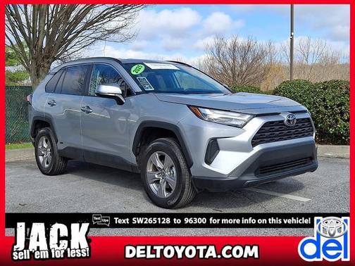 Silver Sky Metallic 2025 Toyota RAV4 Hybrid XLE