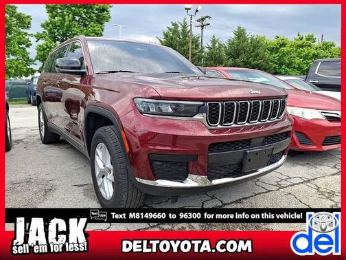 Velvet Red Pearlcoat 2021 Jeep Grand Cherokee L Laredo