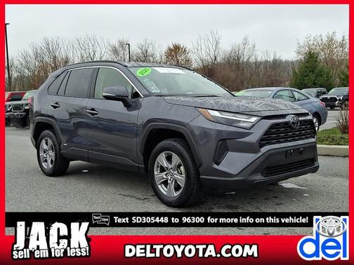 Magnetic Gray Metallic 2025 Toyota RAV4 Hybrid XLE