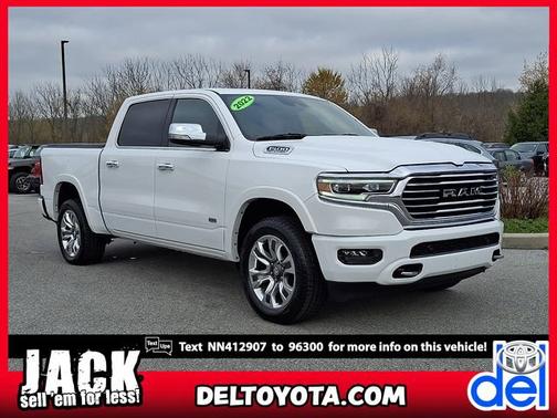 Bright White Clearcoat 2022 RAM 1500 Longhorn