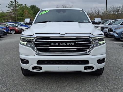 Bright White Clearcoat 2022 RAM 1500 Longhorn