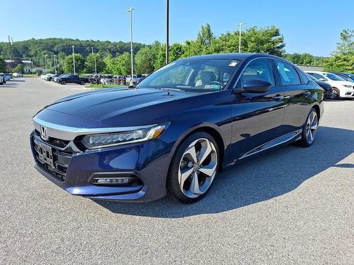 Obsidian Blue Pearl 2018 Honda Accord Touring
