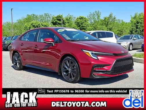 Ruby Flare Pearl 2023 Toyota Corolla SE