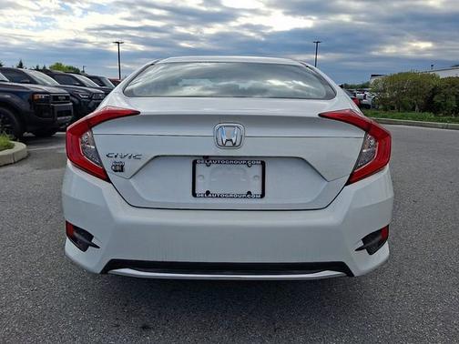 Platinum White Pearl 2019 Honda Civic LX