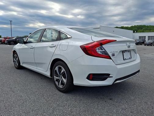 Platinum White Pearl 2019 Honda Civic LX
