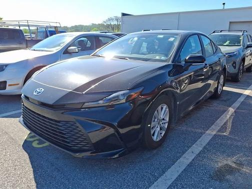 Midnight Black Metallic 2025 Toyota Camry LE
