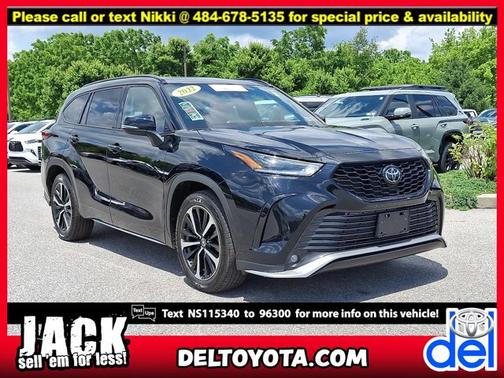 2022 Toyota Highlander XSE