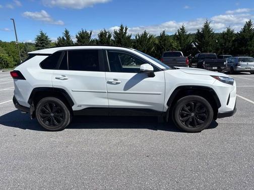 Wind Chill Pearl 2024 Toyota RAV4 Hybrid SE
