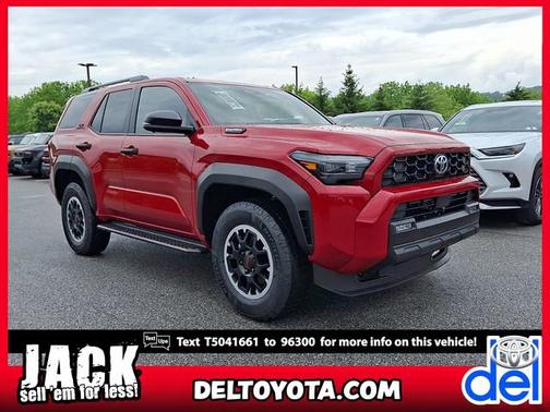 Supersonic Red 2026 Toyota 4Runner TRD Off Road