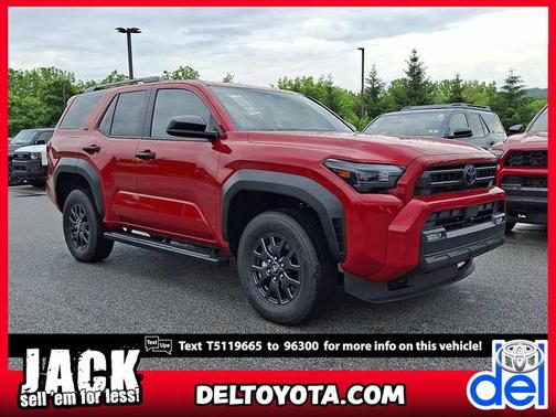 Supersonic Red 2026 Toyota 4Runner SR5
