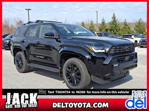 Black   202 2026 Toyota 4Runner Hybrid Platinum