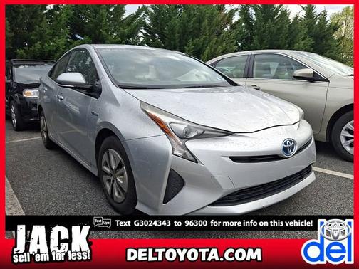 Classic Silver Metallic 2016 Toyota Prius Four