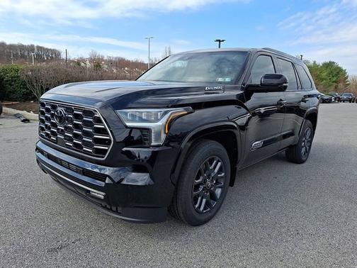 Midnight Black Metallic 2026 Toyota Sequoia Platinum