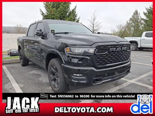 Diamond Black Crystal Pearlcoat 2025 RAM 1500 Big Horn