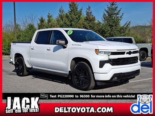 Summit White 2023 Chevrolet Silverado 1500 RST