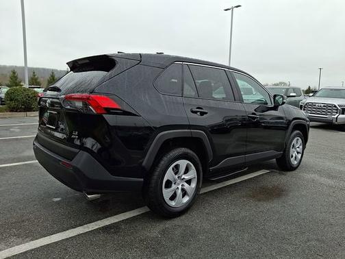 Midnight Black Metallic 2024 Toyota RAV4 LE