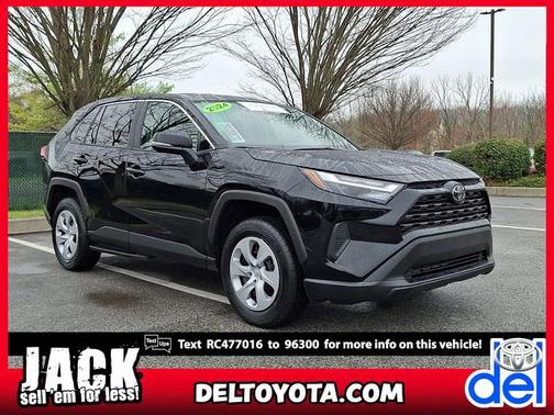 Midnight Black Metallic 2024 Toyota RAV4 LE