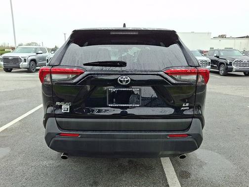 Midnight Black Metallic 2024 Toyota RAV4 LE