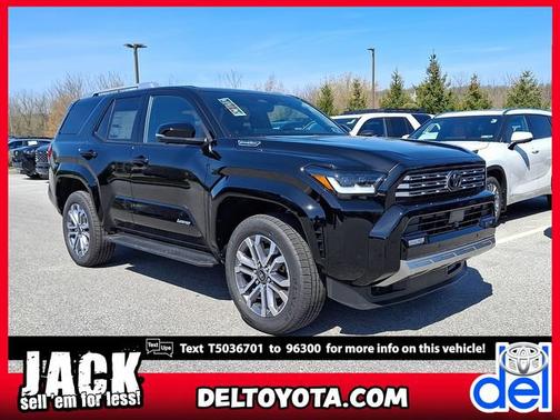 Black   202 2026 Toyota 4Runner Limited