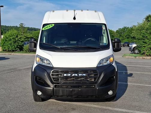 Bright White Clearcoat 2025 RAM ProMaster 2500 High Roof