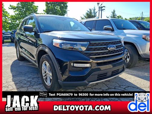 Agate Black Metallic Um 2023 Ford Explorer XLT