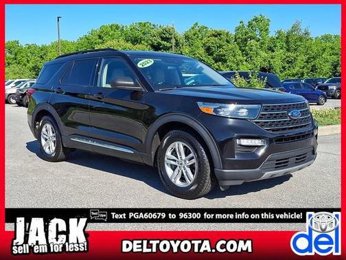 Agate Black Metallic Um 2023 Ford Explorer XLT