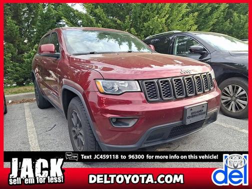 Velvet Red Pearlcoat 2018 Jeep Grand Cherokee Laredo