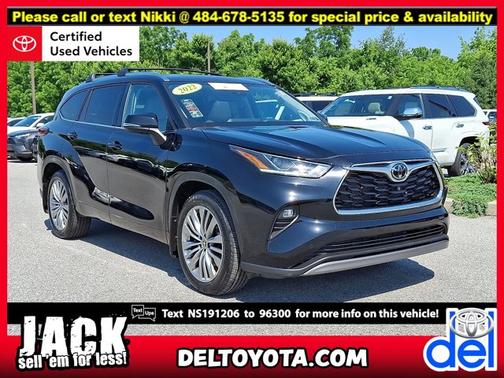 2022 Toyota Highlander Platinum
