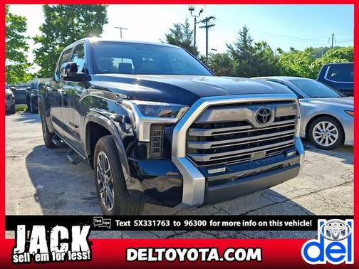 Midnight Black Metallic 2025 Toyota Tundra Limited