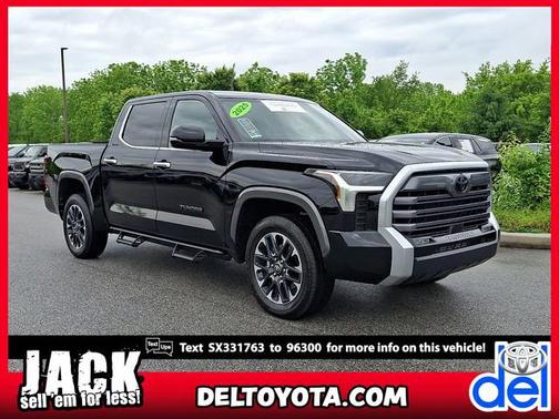 Midnight Black Metallic 218 2025 Toyota Tundra Limited