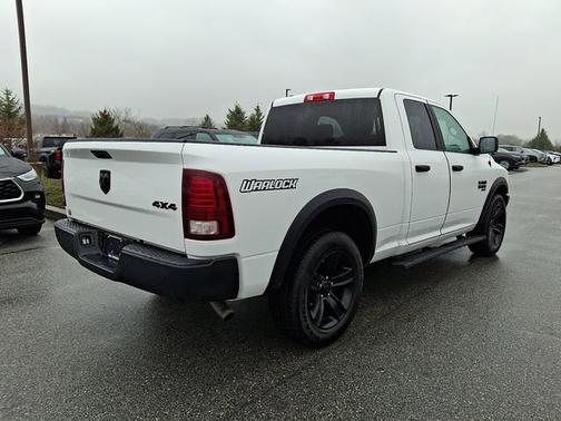Bright White Clearcoat 2022 RAM 1500 Classic Warlock
