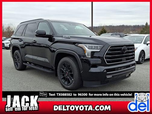 Midnight Black Metallic 2026 Toyota Sequoia Limited
