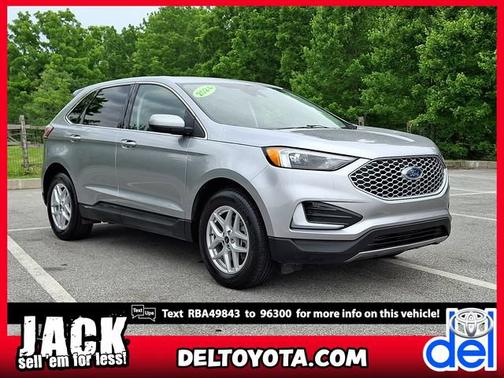 Iconic Silver Metallic   Js 2024 Ford Edge SEL