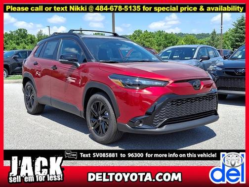 2025 Toyota Corolla Cross Hybrid Nightshade Edition
