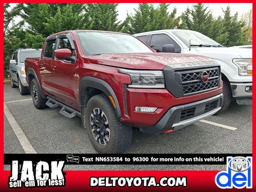 Cardinal Red Tricoat 2022 Nissan Frontier PRO-4X