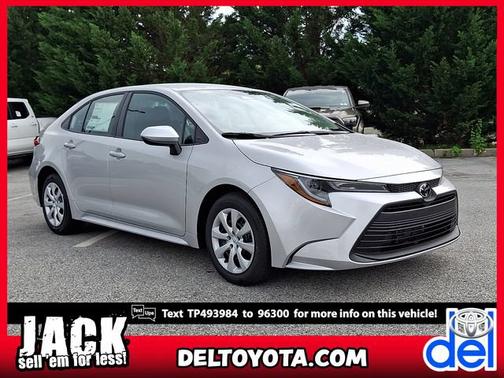Classic Silver Metallic 2026 Toyota Corolla LE