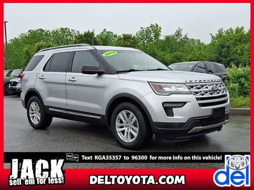 Ingot Silver Metallic Ux 2019 Ford Explorer XLT