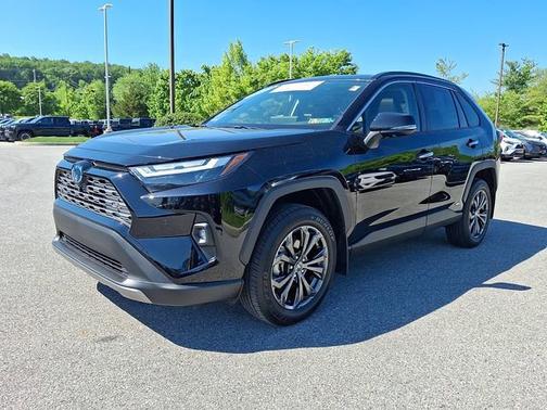 Midnight Black Metallic 2024 Toyota RAV4 Hybrid Limited