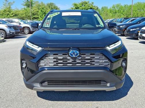 Midnight Black Metallic 2024 Toyota RAV4 Hybrid Limited