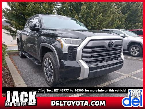 Midnight Black Metallic 2024 Toyota Tundra Limited