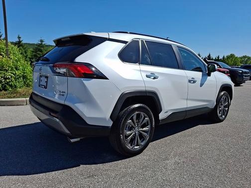 Wind Chill Pearl 2024 Toyota RAV4 Hybrid Limited